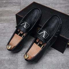 Men's Horsebit Loafer Shoes Slip On Casual Non-slip Shoes