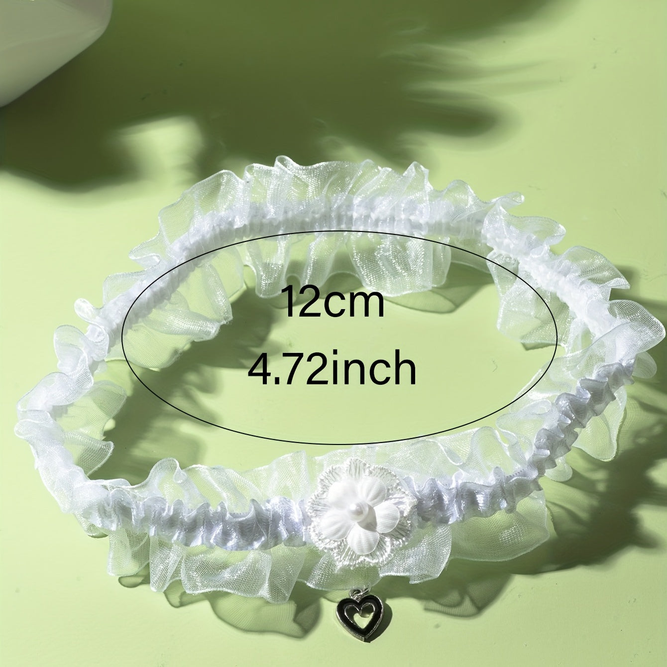 Flower Faux Pearl Garters Wedding Bridal Garter Belt