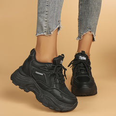 Women's Mesh Breathable Chunky Sneakers Non slip Sports Shoes