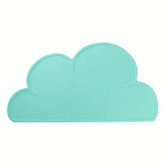 Cloud Style Pet Food Mat Waterproof & Non Slip Silicone Table Mat