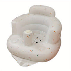 Baby Inflatable Seat and Bath Stool - Easy Bath Time Solution