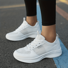 Women's Lace Up Mesh Running Shoes Casual Sneakers Non Slip