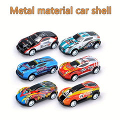 16pcs Pull Back Cars For Kids Mini Vehicles Toy Bulk Party Favor Race Cars Toys