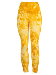 Tie Dye Seamless Yoga Leggings High Waist Fitness Sports Pants