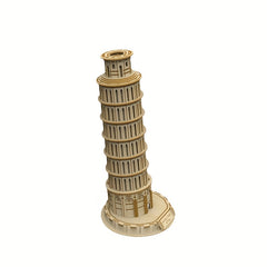 3D Wooden Puzzle Leaning Tower of Pisa DIY Model Toy
