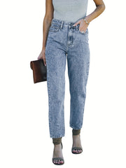High Rise Skinny Pencil Jeans