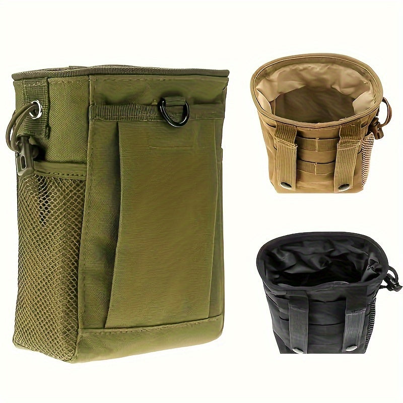 Outdoor Camo Molle Dump Bag Magazine Pouch