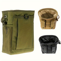Outdoor Camo Molle Dump Bag Magazine Pouch