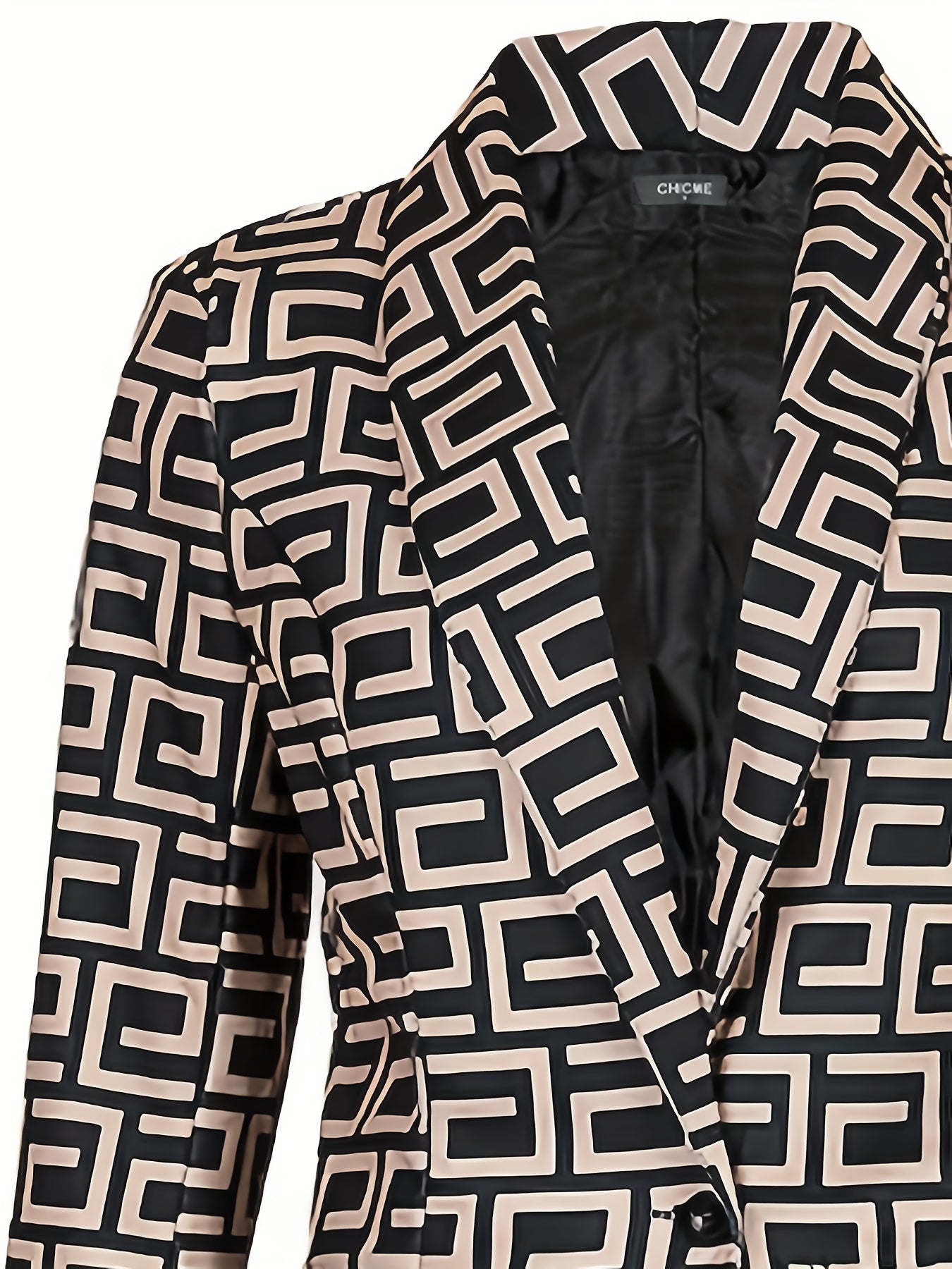 Print Pantsuits Two piece Set Blazer & Long Pants Set Women's Clothing