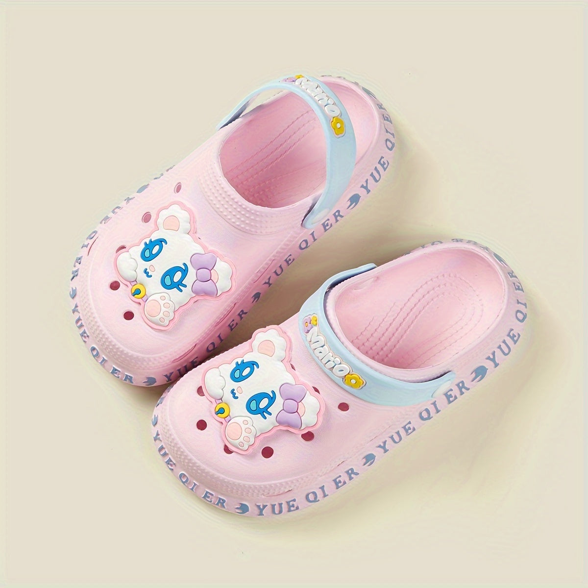 Girls Cartoon Sandals Quick Drying Clogs - Indoor Outdoor Beach Pool All Seasons
