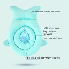 Infant Fish Bath Mat: Protect Spine in Bath