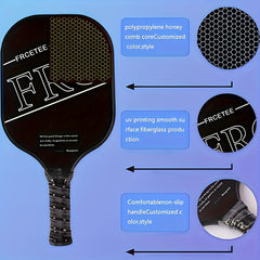 Ultralight Glass Fiber Pickleball Paddle for Outdoor Training