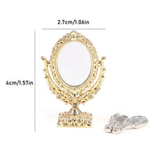 1:12 Scale Mini Doll House Mirror Makeup Furniture Toy