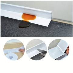 Bathroom Toilet Gap Line Sticker Waterproof Strip Mildew proof Caulking Strip