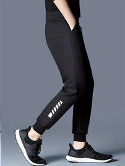 Men's Mesh Athletic Track Pants with Pockets for Gym and Running