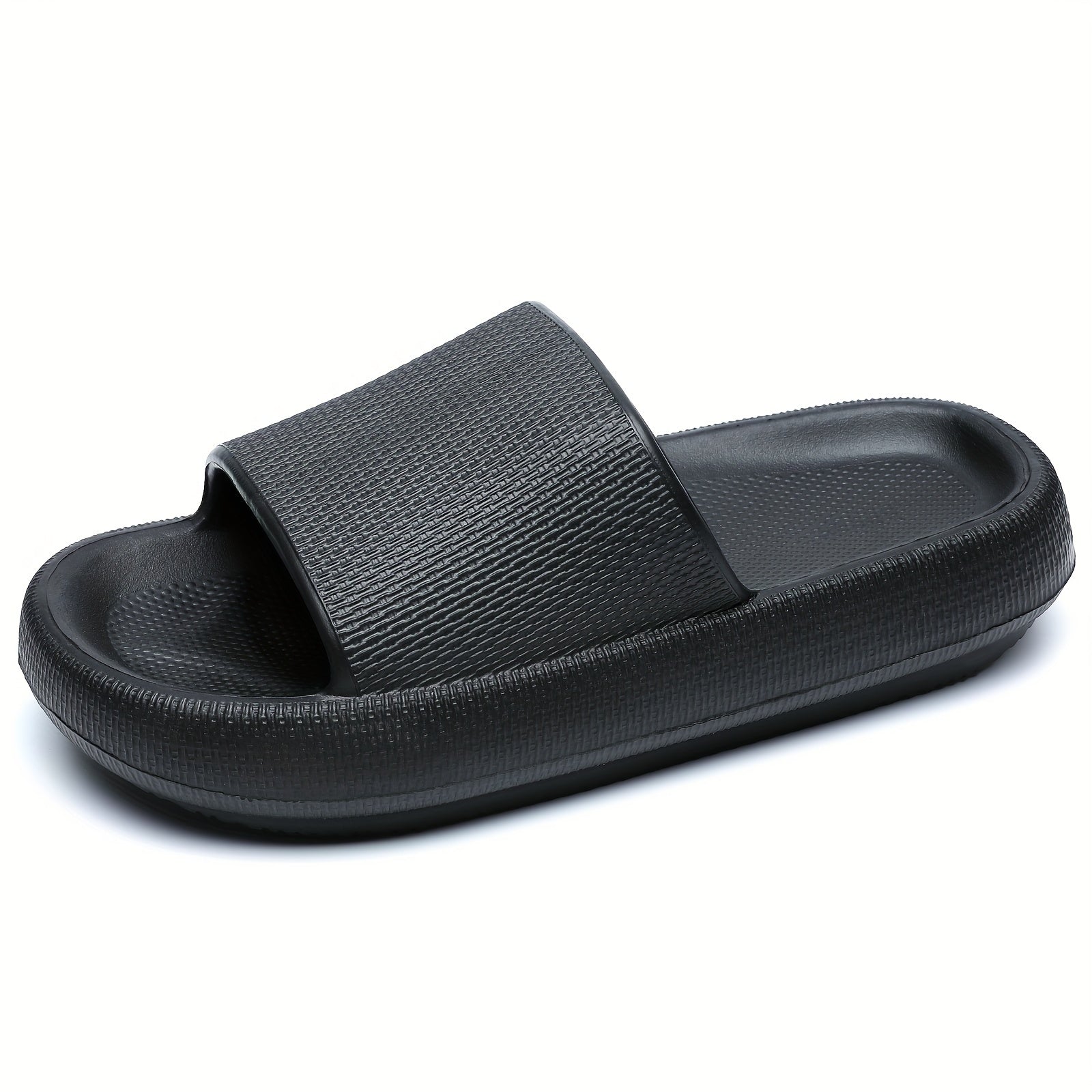 Men's Thick Soft Slides Assorted Colors Casual Cozy Slippers