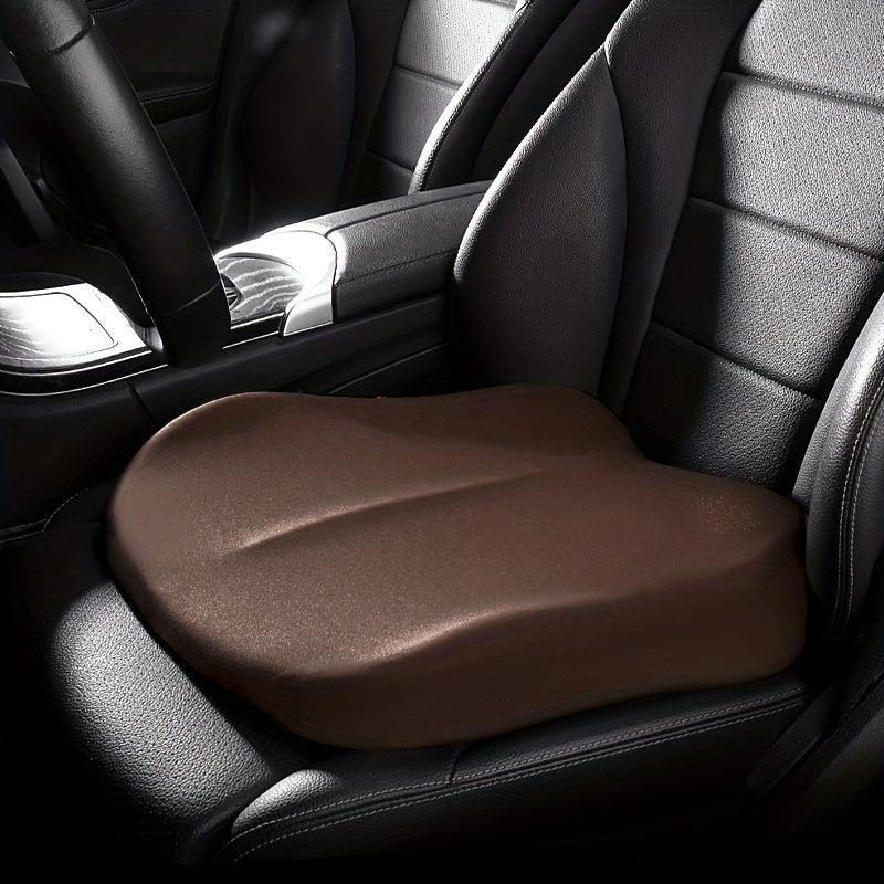 Memory Foam Car Seat Pad - Office Chair Seat Cushion for Comfortable Sitting