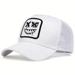 Men's Smiling Face Baseball Cap Outdoor Sun Hat