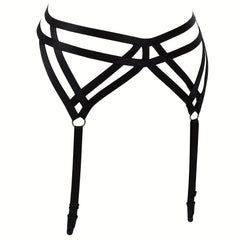 Gothic Waist Suspender Belt Body Harness Women's Lingerie Accessories