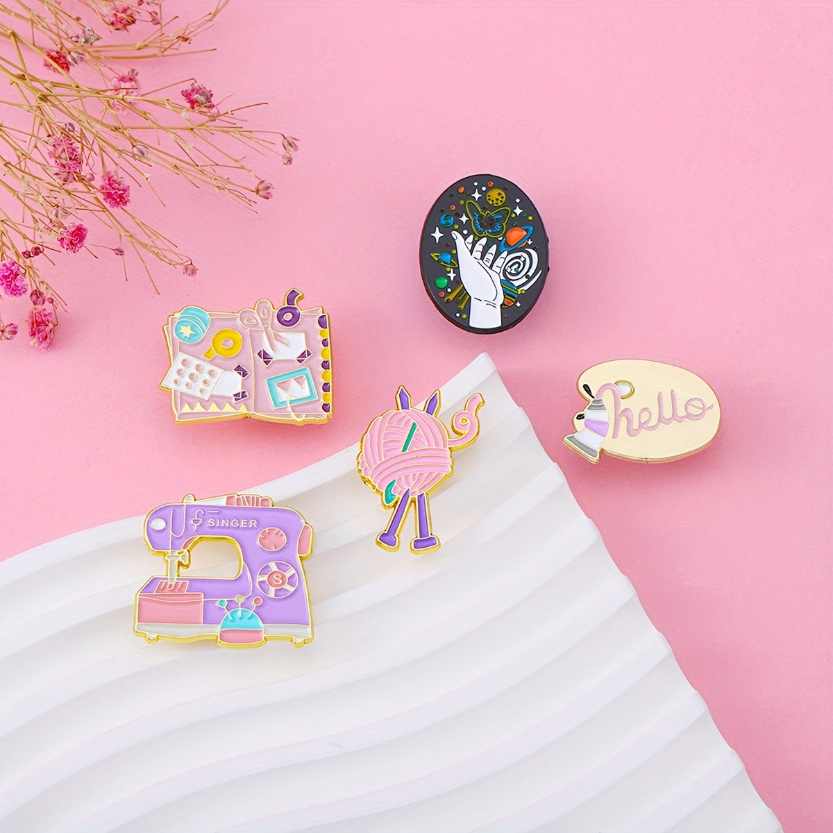 Fashionable Zinc Alloy Brooch for Girls - Great Gift for Kids