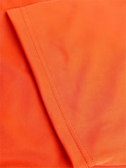 Men's 9 Orange Football Jersey V neck Short Sleeve Uniform