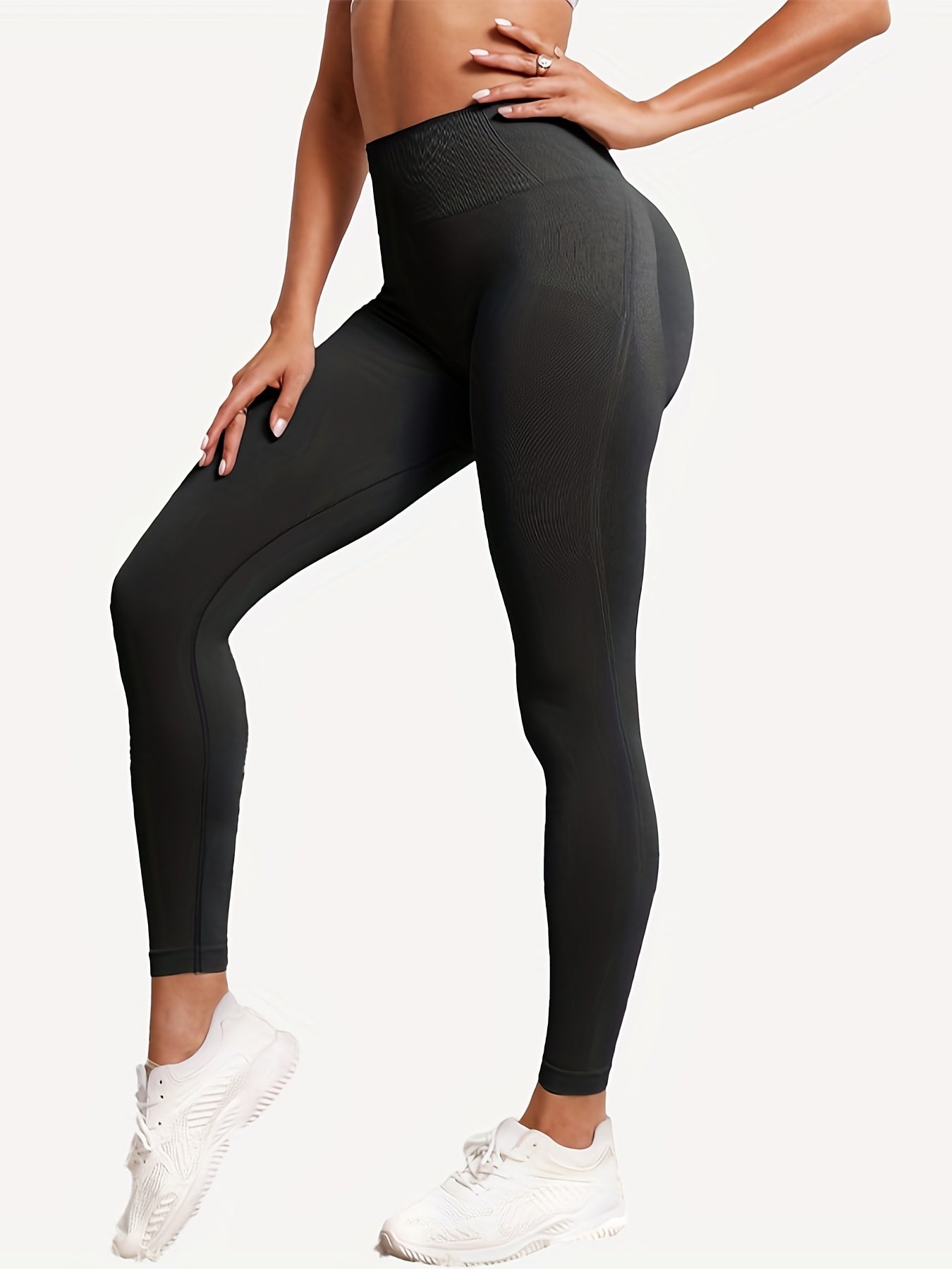 Seamless Butt Lifting Yoga Sports Leggings Quick Drying