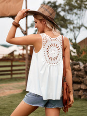 Solid V Neck Tank Top Sleeveless for Summer Women's Clothing