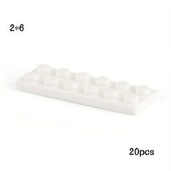20pcs 3795 Size 2x6 Dot Plate Building Blocks Toy for Kid
