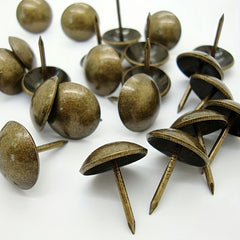 300pcs 14 10mm Bronze Thumb Tacks With Round Heads