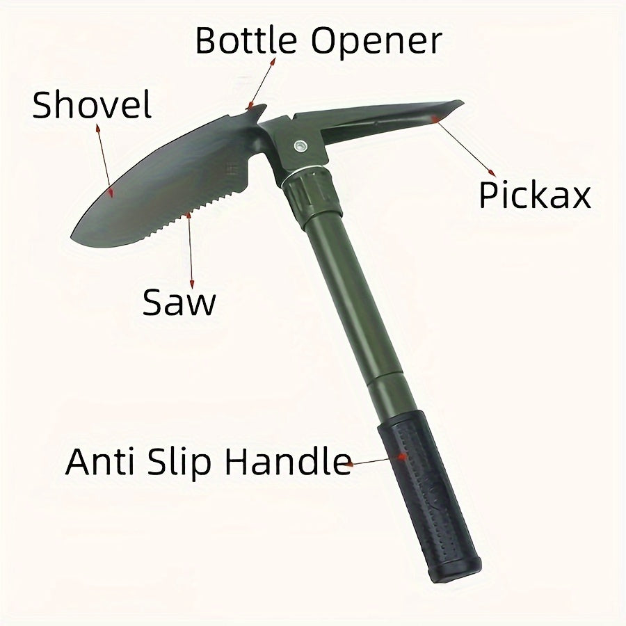 Folding Shovel Portable Survival Tool for Camping Hiking