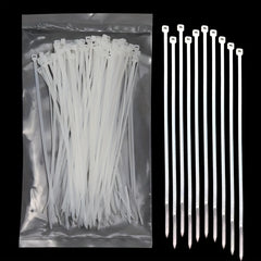 100pcs 19 Cable Ties Heavy Duty Self Locking Nylon Ties