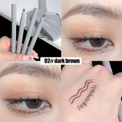 Double Tips Eyeliner Lower Eyelashes Pen 0 01 Ultra Slender Natural Waterproof 3