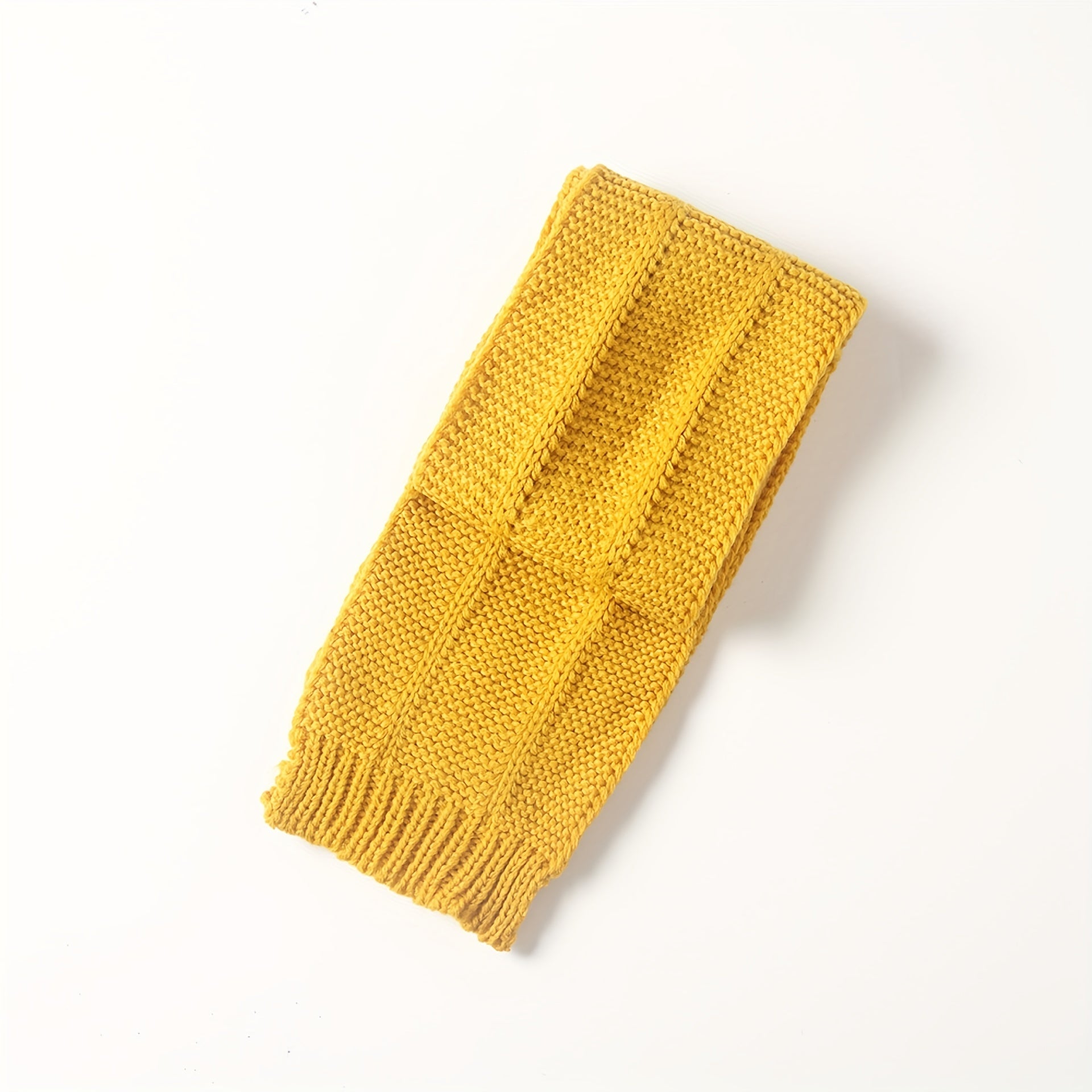 Kids Knitted Scarf Baby Neck Wrap Boys Girls