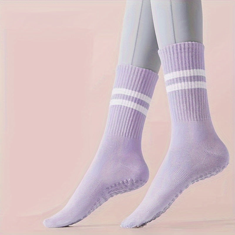 Women's Non-slip Yoga Fitness Socks Breathable Dance Training Socks