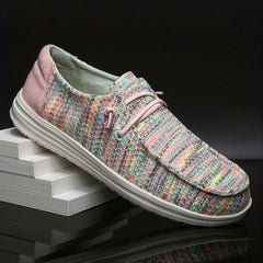 Women's Lightweight Walking Shoes Low Top Sport Flat Shoes