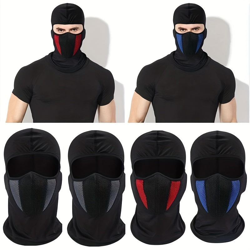 Ice Silk Sunscreen Pullover Hat for Outdoor Activities