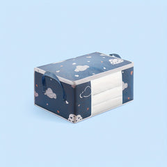 Foldable Blanket Storage Bag with Zipper, Large Organizer