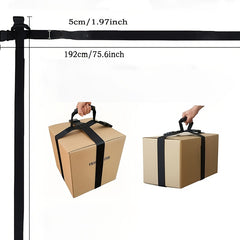 Heavy Duty Box Carrying Strap With Handle - Lift Carry & Transport Boxes