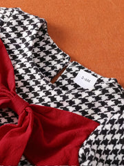 Girls Casual Bow Dress