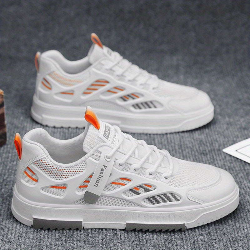 Men's Lace up Sneakers Skate Shoes Breathable & Wear-resistant