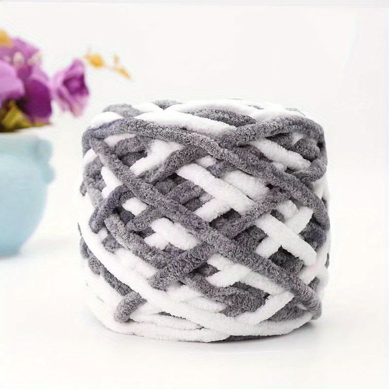 Coarse Wool Needlework Knitting Blanket Slippers Bib Hat