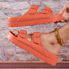 Women's Thick Sole Sports Sandals Wear Resistant Non Slip Slides