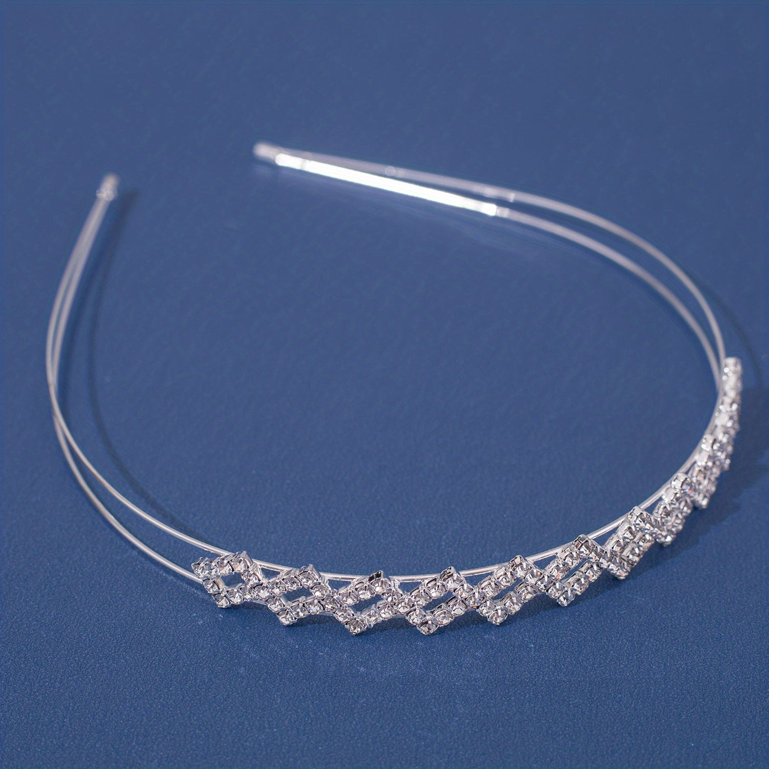 Sparkling Rhinestone Headband for Party Performance - Girls Gift