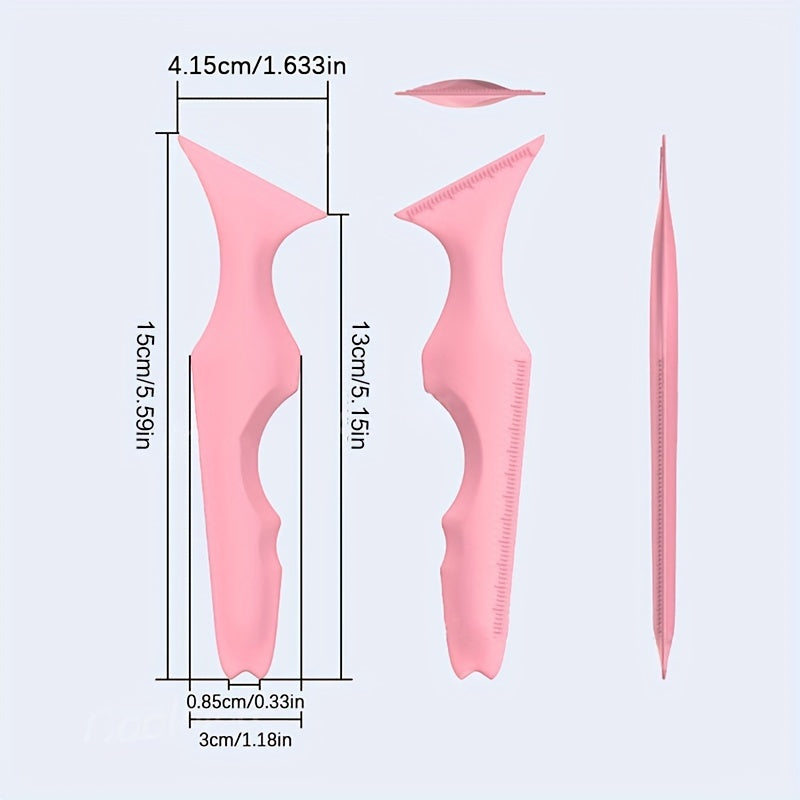 Silicone Eyeliner Ruler Multifunctional Makeup Tool