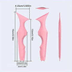 Silicone Eyeliner Ruler Multifunctional Makeup Tool