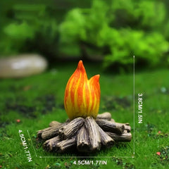 4pcs Mini Gnomes Resin Statues for Fairy Garden & Bonsai Decor