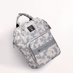 Waterproof Camouflage Diaper Bag Backpack Large Capacity for Moms