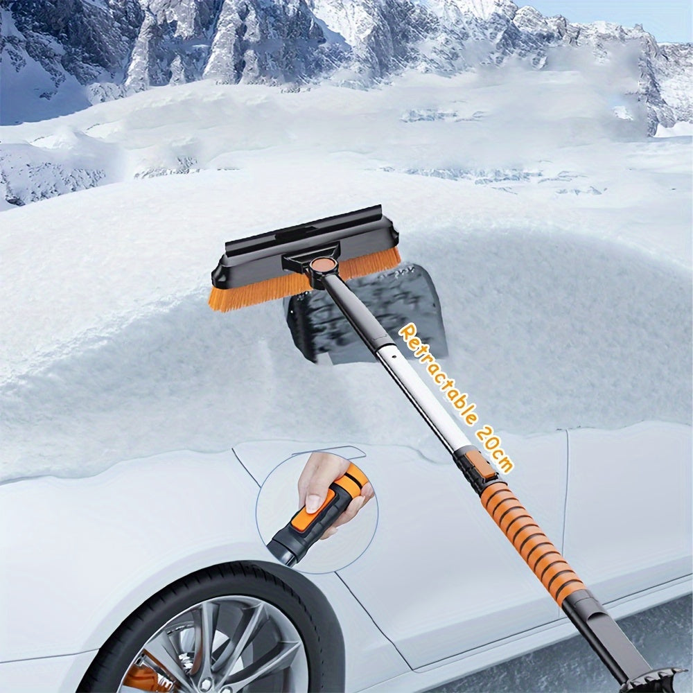 Retractable Aluminum Handle Car Emergency Snow Shovel
