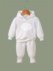 Stay Weird Pattern Hooded Sweatshirt Girls Hoodies Pullover & Sweatpants