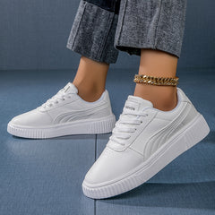 Flat Sports Sneakers Slip Resistant Outdoor Skateboarding Shoes